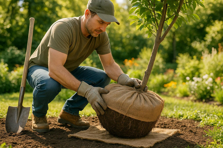 How to Lift and Stabilize Root Balls Safely
